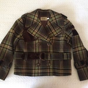 Juicy Couture Plaid Jacket